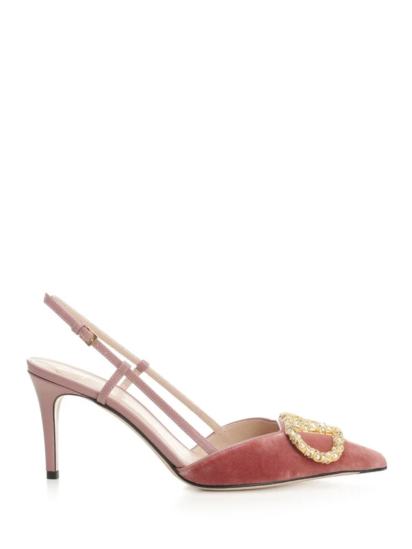 Valentino Red Slingback Heels