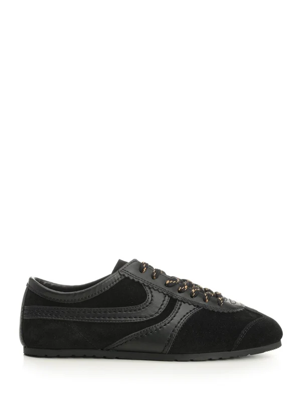 Dries Van Noten Black Low Top Sneakers