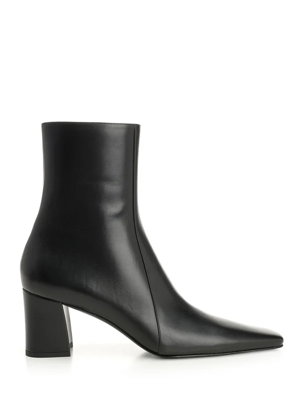 Saint Laurent Black Ankle Boots
