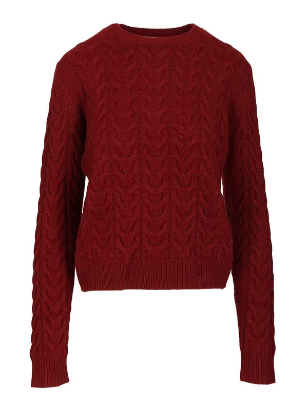 Max Mara Red Knitted