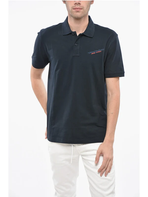 Diesel Navy Polo Shirts