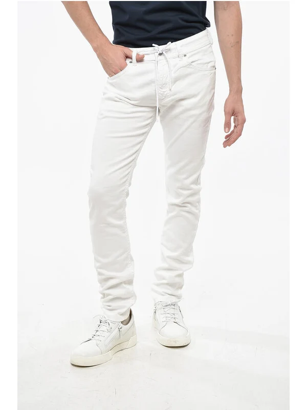 Diesel White Denim Pants