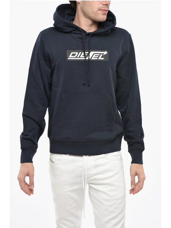 Diesel Navy Hoodies
