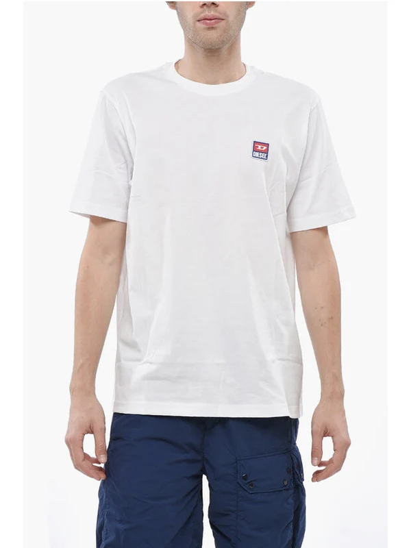 Diesel White Half Sleeve