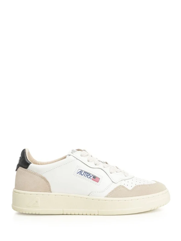 Autry White Low Top Sneakers