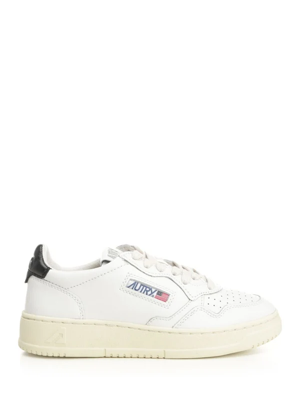 Autry White Low Top Sneakers