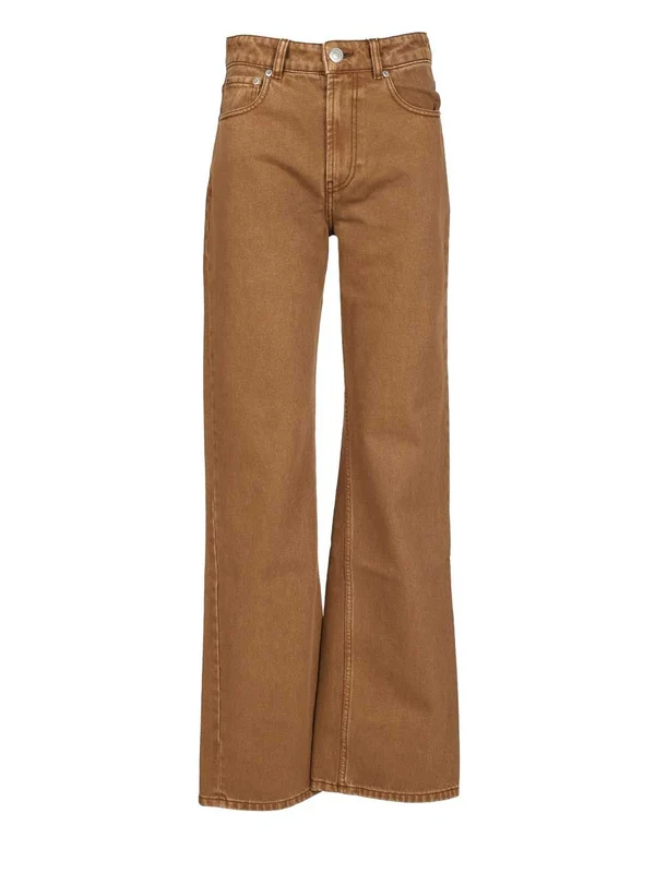 Ami Brown Denim Pants