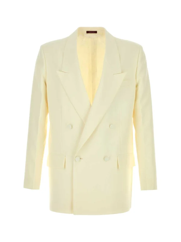Gucci Ivory Tailored Jackets