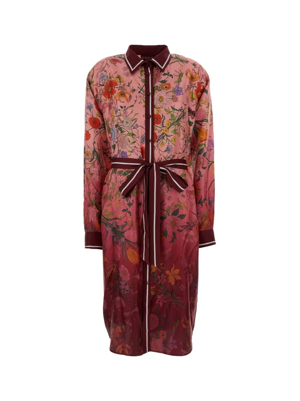 Gucci Red Midi Dress