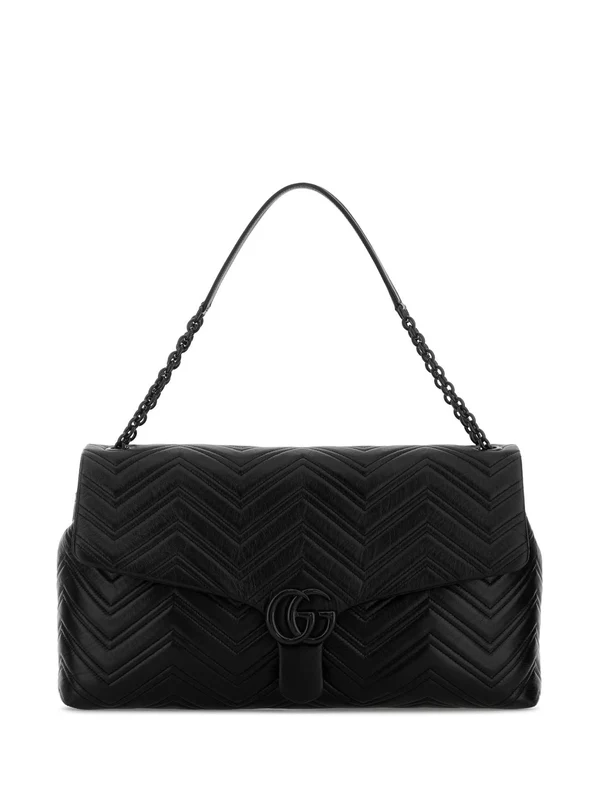 Gucci Gg Marmont Maxi Black Crossbody & Shoulder Bags