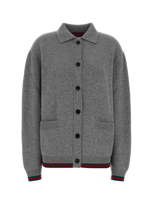Gucci Grey Cardigans