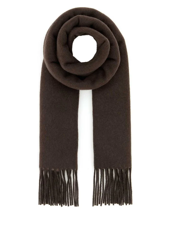 Gucci Brown Wool Mufflers