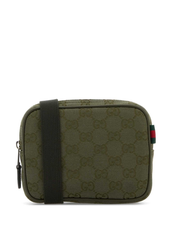 Gucci Gg Mini Green Cross Bags