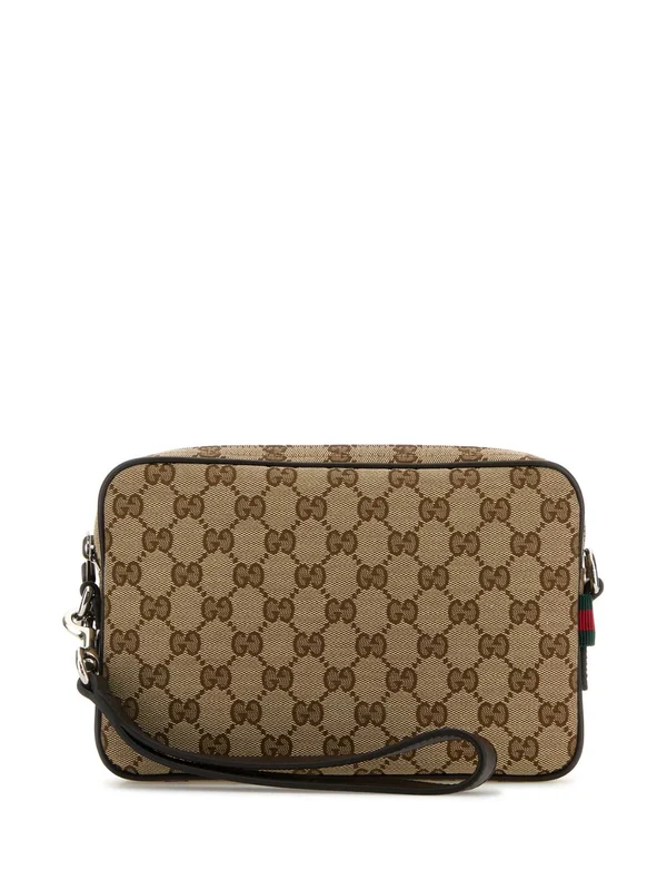 Gucci Gg Small Brown Clutch Bags