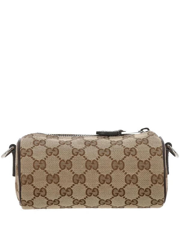 Gucci Gg Mini Beige Boston Bags - Image 3