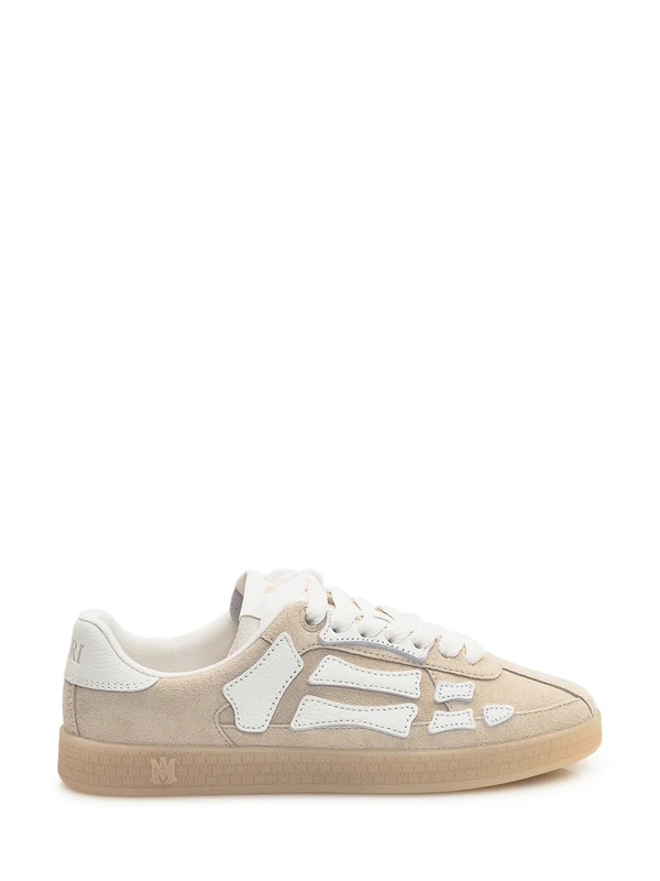 Amiri Beige Low Top Sneakers