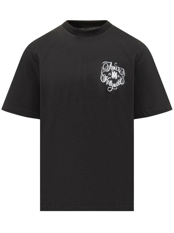 Amiri Black Half Sleeve