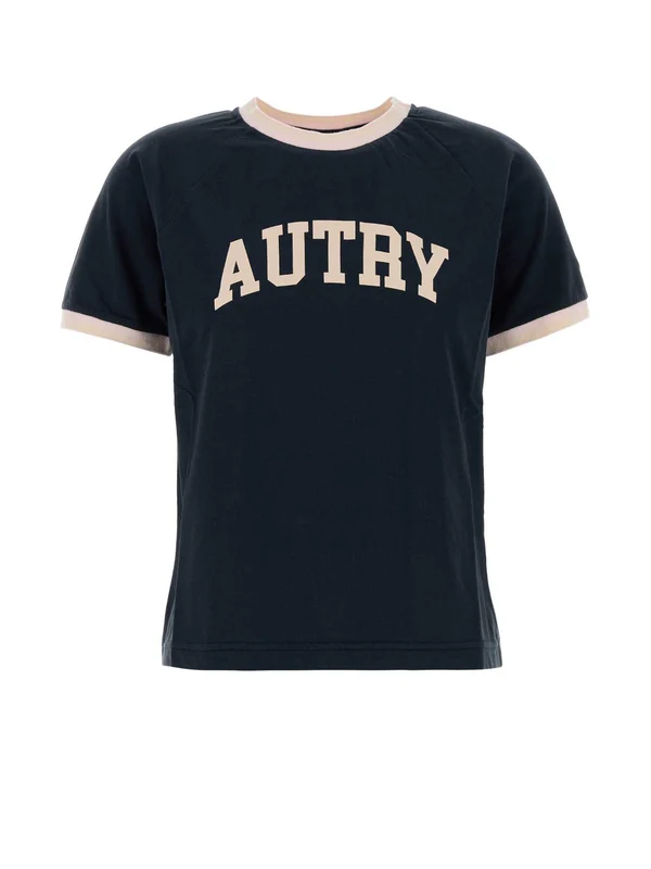 Autry Navy Half Sleeve