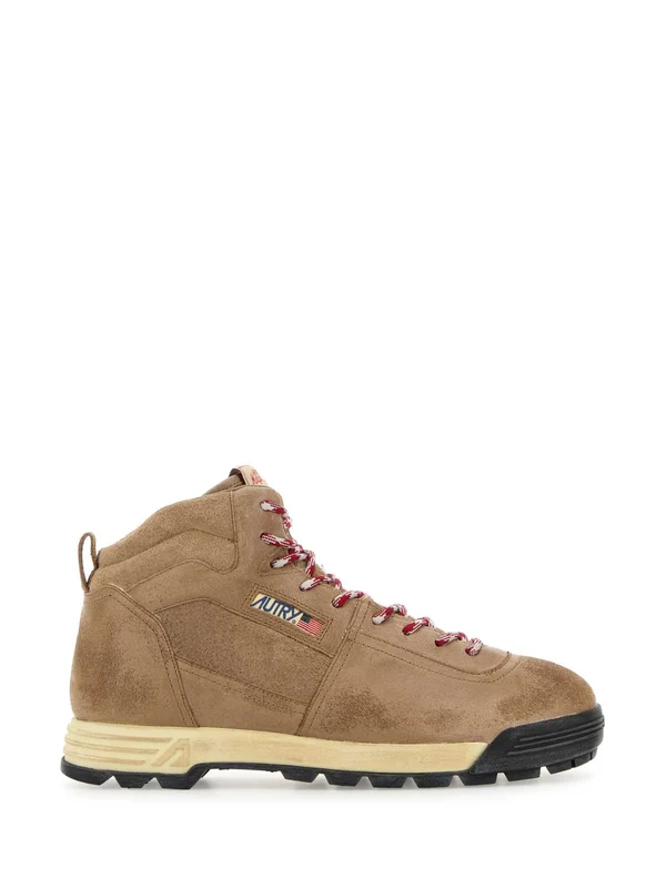 Autry Brown High Top Sneakers