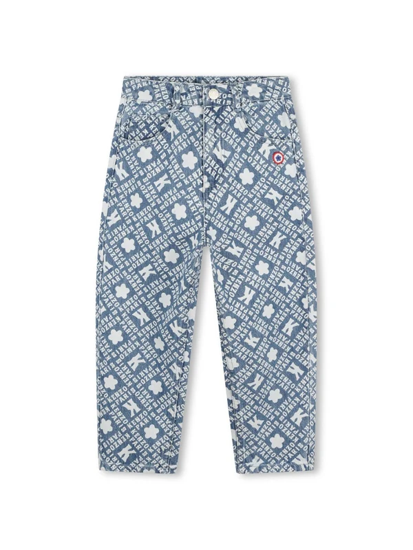 Kenzo Blue Denim Pants