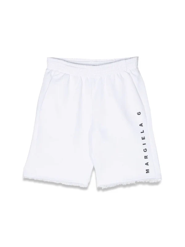 Mm6 Maison Margiela White Shorts