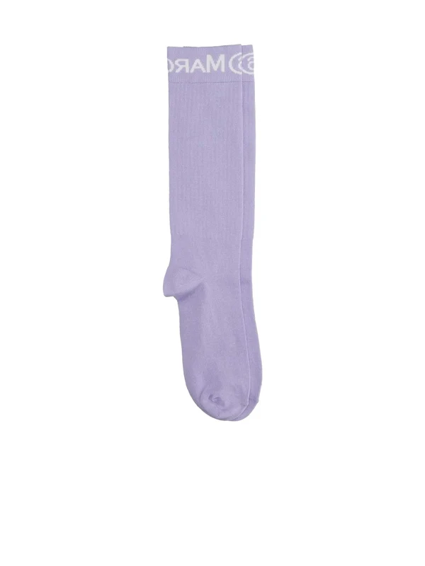 Mm6 Maison Margiela Purple Socks