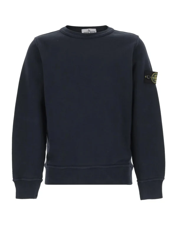 Stone Island Blue Sweatshirts