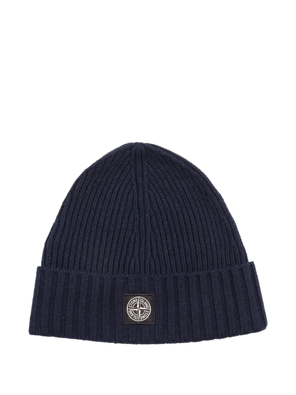 Stone Island Blue Beanies