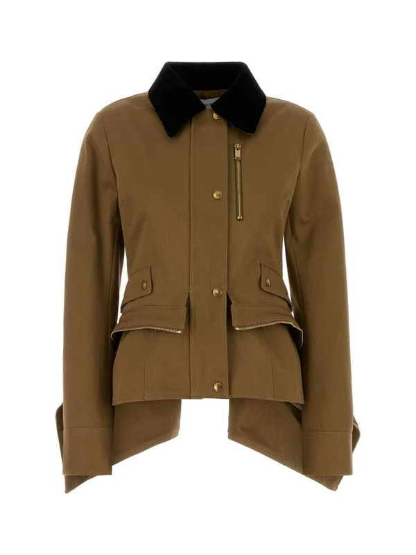 Alexander Mcqueen Brown Jackets