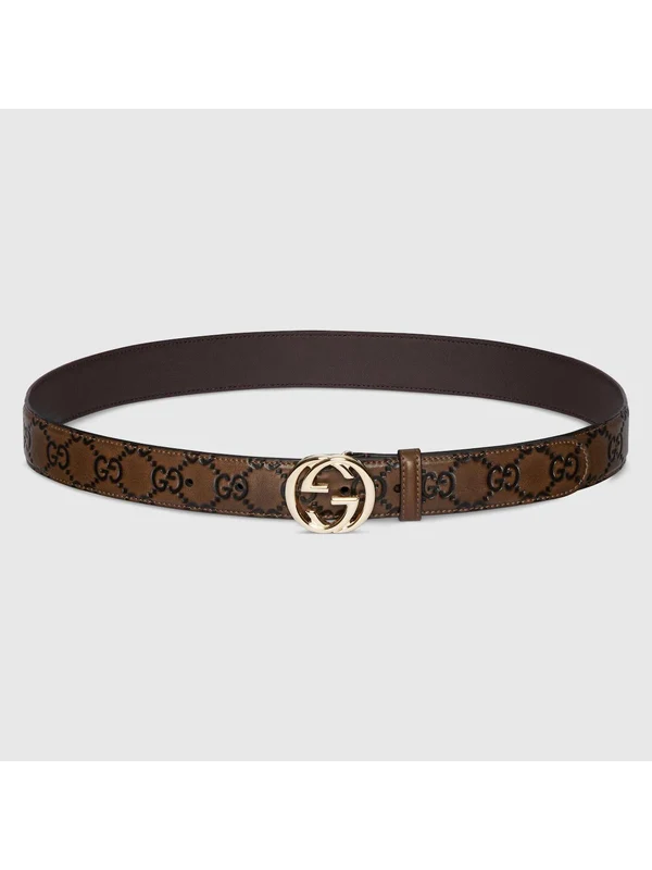 Gucci Brown Leather Belts