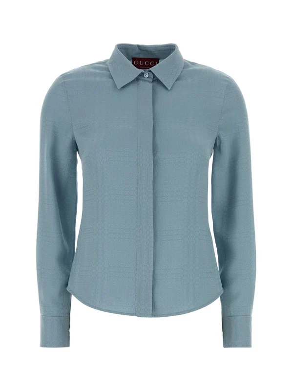Gucci Blue Shirts & Blouses