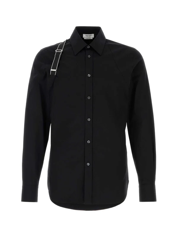Alexander Mcqueen Black Shirts