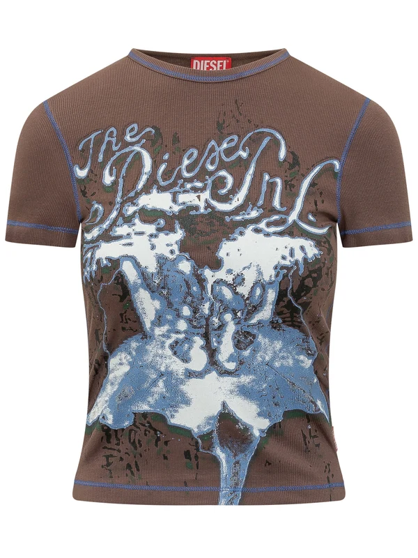 Diesel Brown Half Sleeve