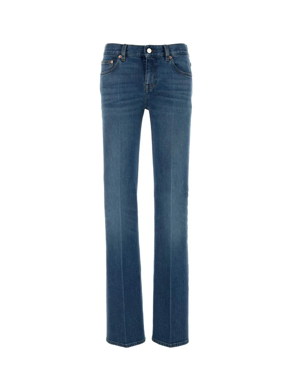 Gucci Blue Denim Pants