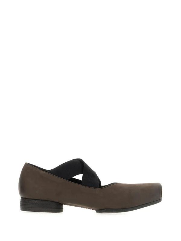 Uma Wang Brown Flat Shoes