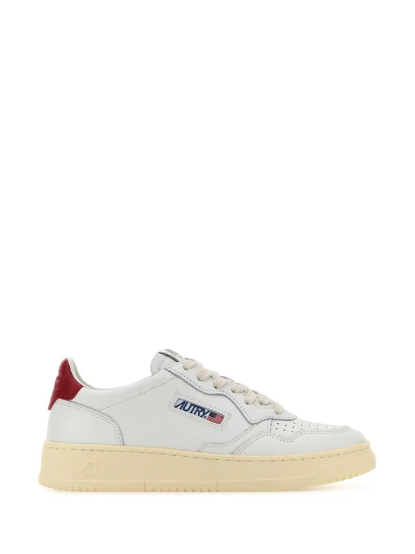Autry White Low Top Sneakers