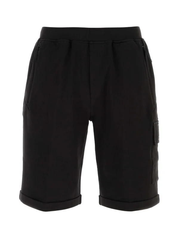 C.P. Company Black Shorts