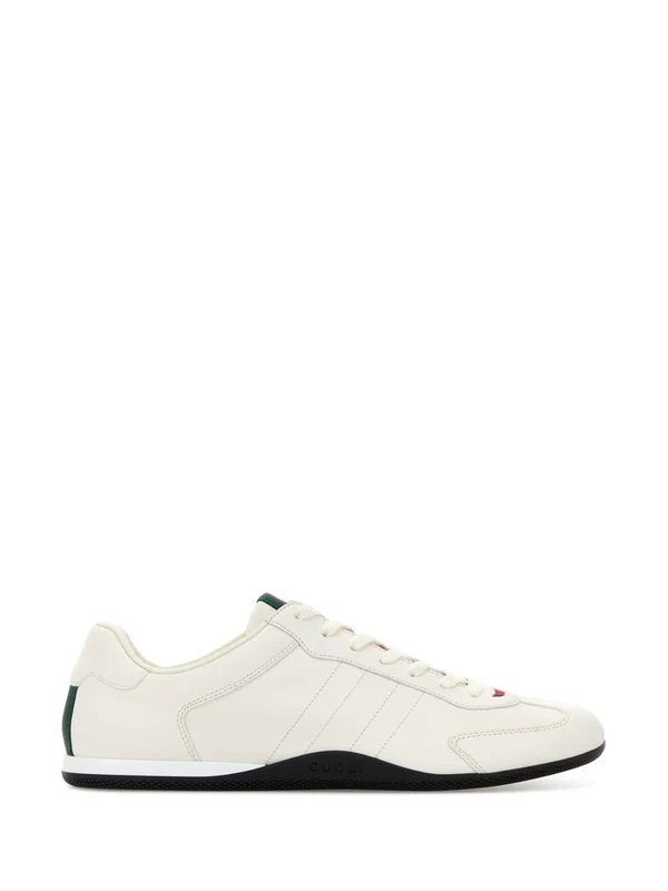 Gucci White Low Top Sneakers