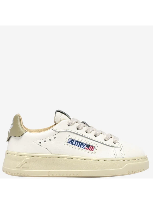 Autry White Low Top Sneakers