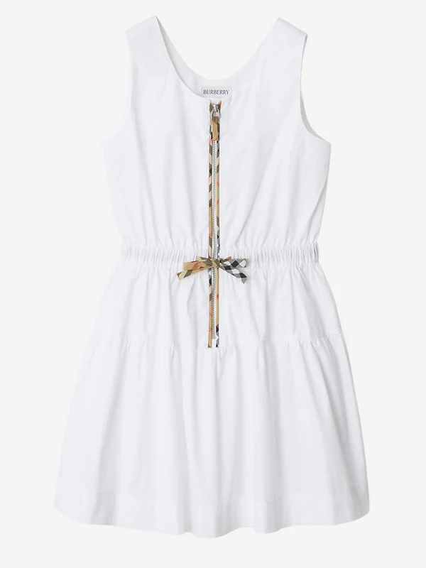 Burberry White Dress