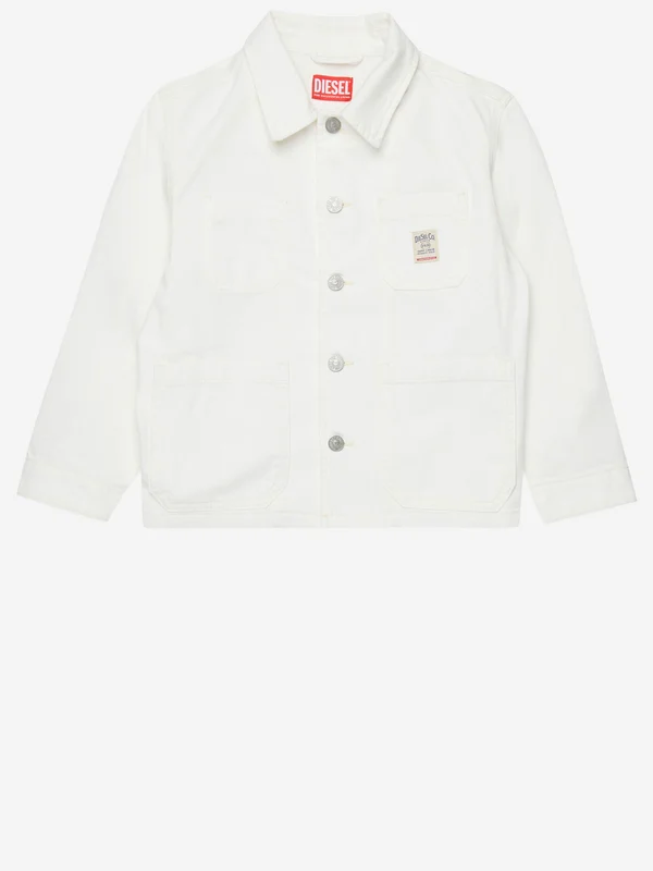 Diesel White Jackets