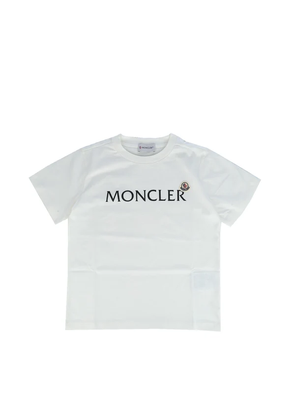 Moncler White Half Sleeve