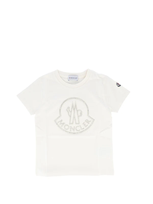 Moncler White Half Sleeve