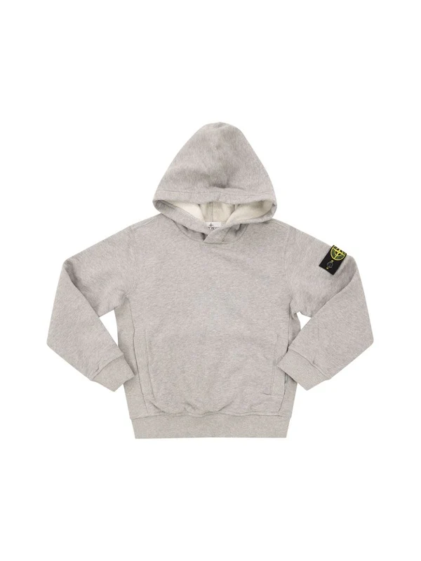Stone Island Grey Hoodies