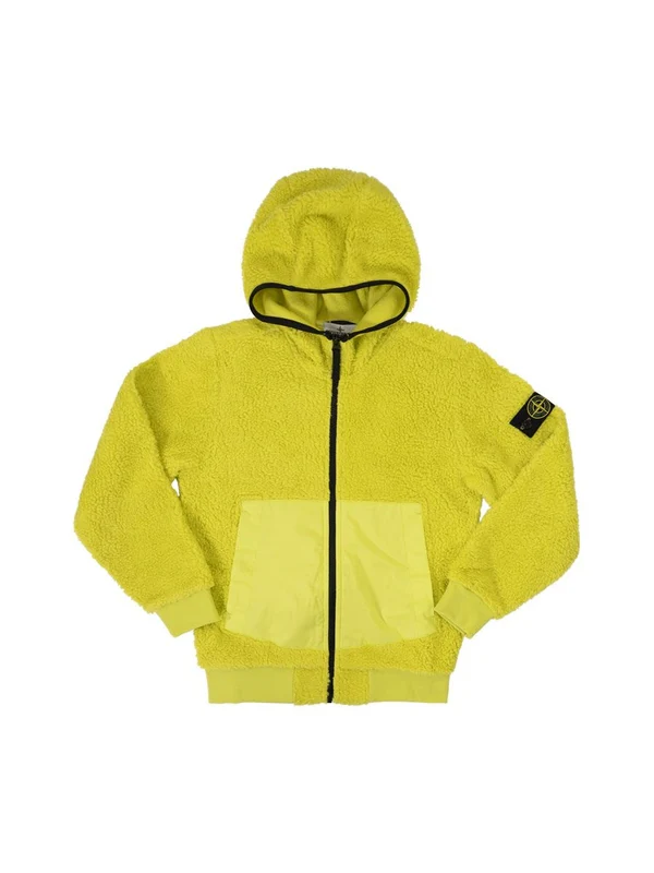 Stone Island Yellow Hoodies