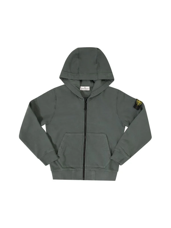 Stone Island Grey Hoodies