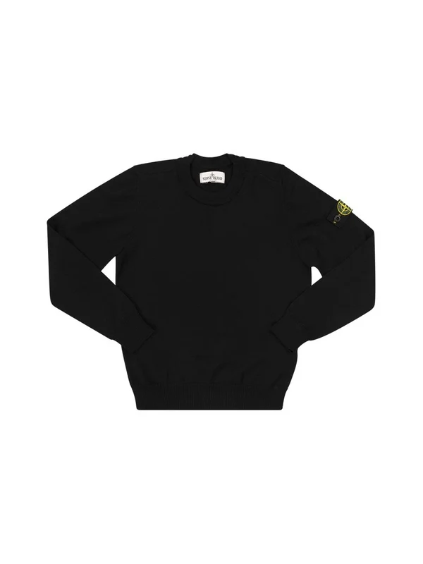 Stone Island Black Knitted
