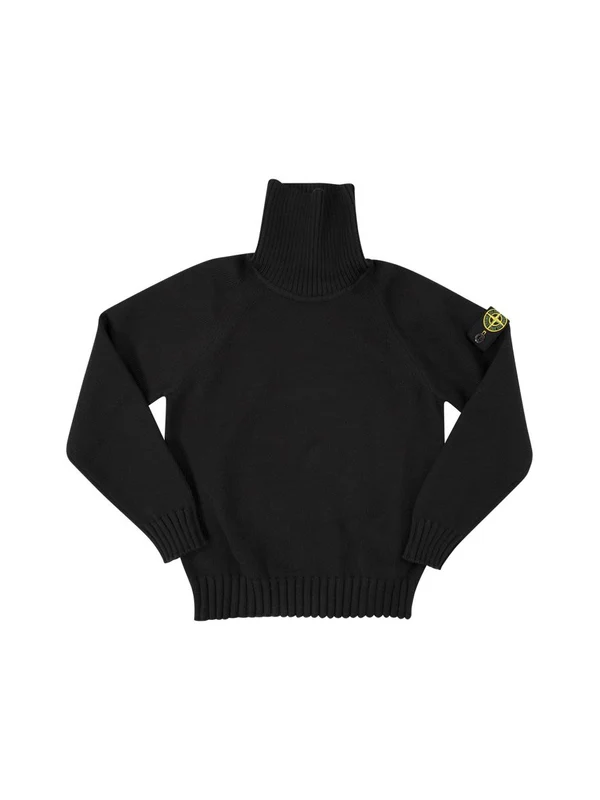 Stone Island Black Knitted