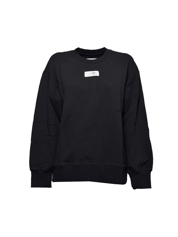 Mm6 Maison Margiela Black Sweatshirts