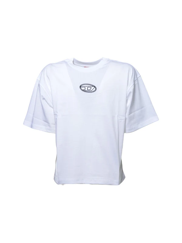 Diesel White Half Sleeve